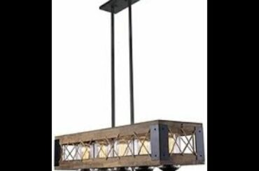 Must See Review: LALUZ A03299 French Country Chandeliers for Dining & Living Rooms Bedroom, Bat...