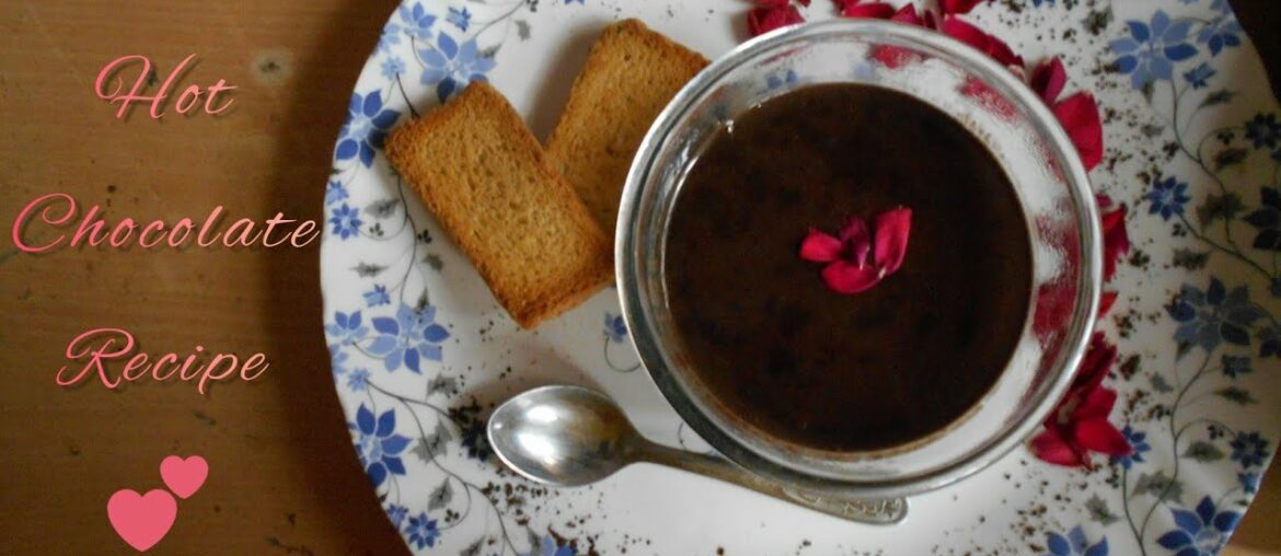 Hot chocolate recipe French inspired