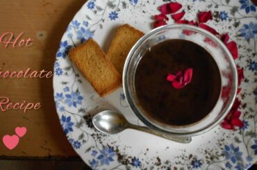 Hot chocolate recipe French inspired