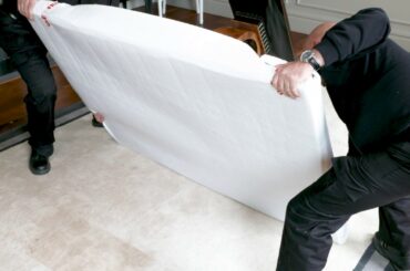 How to dismantle and pack large dining table