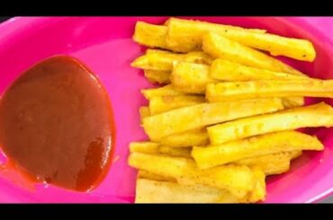 Easy French fries recipe |Crispy  potato fries |