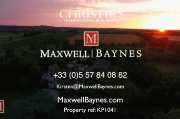 Stunning restored chateau & elegant park for sale, Bergerac, Dordogne, France.Maxwell-Baynes KP1041