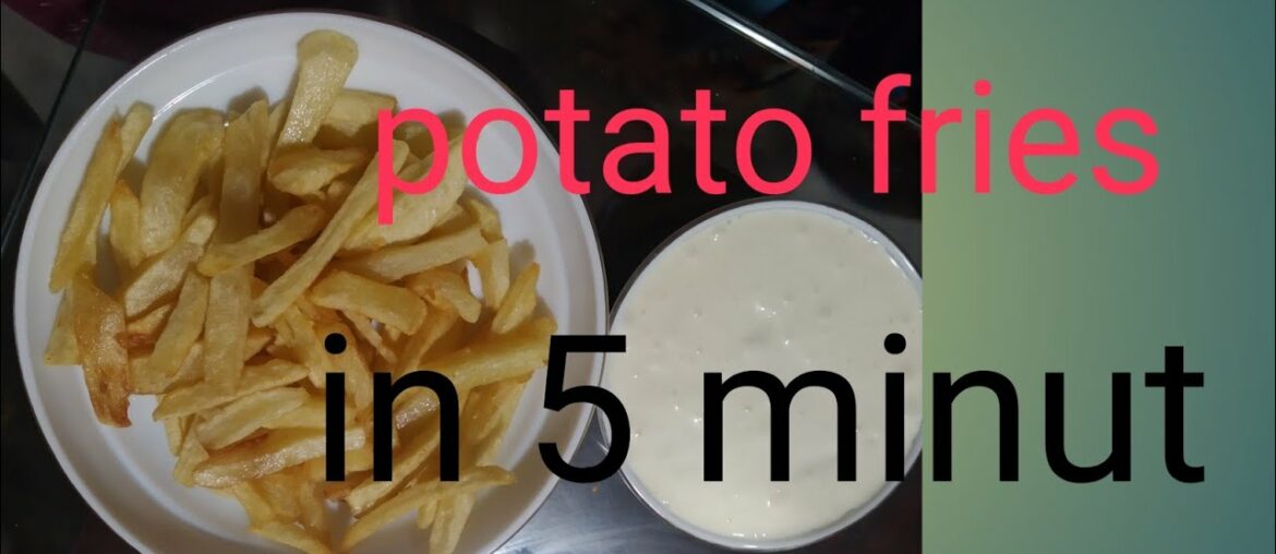 French fries# simple and very easy recipe#shaima's vlog
