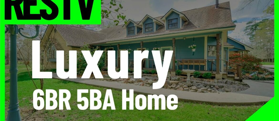 RESTV Conroe High-End Home For Sale | 13820 Kidd Rd | Houston-The Woodlands-Sugar Land