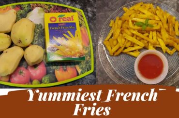O Real French Fries | Yummiest French Fries | Easy Recipe  | Too Yummy