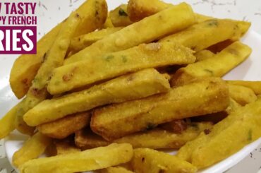 New taste wali Super crispy french fries Recipe/aloo finger chips/french fries Recipe/potato snacks