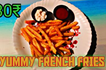 POTATO FRENCH FRIES 🍟 MAKING AND FOOD REVIEW IN TAMIL