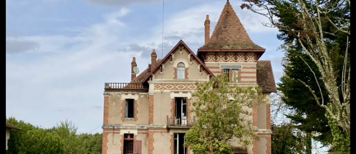 Belle Époque Château with 3HA and Guardian's Cottage | For Sale by French Character Homes