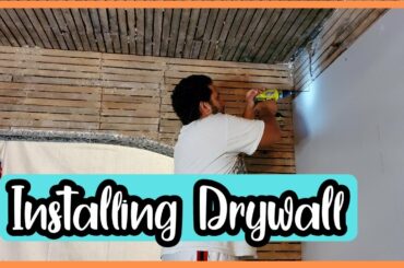 VLOGTOBER Day 12 2020 | Dining Room Renovations Day 3 | Drywall Installation | Zentober