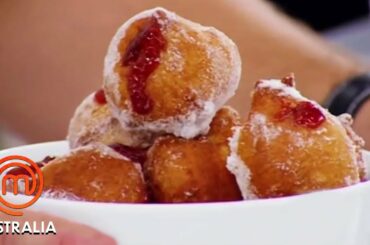 Fluffy Doughnuts Quick and Easy Recipe - MasterChef Australia | MasterChef World