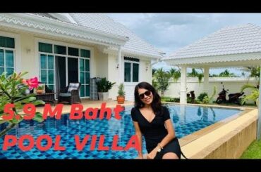 5.99m BAHT 2 BED POOL VILLA HUA HIN THAILAND