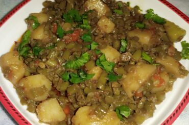 Aloo Phali Recipe | Green Beans Recipe | French Beans Recipe | Abiha's Kitchen |