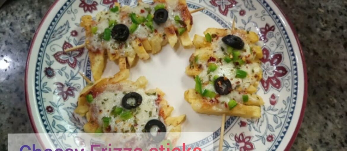 Cheesy Frizza sticks || French fries sticks || quick and easy recipe by kitchen with khadijah.