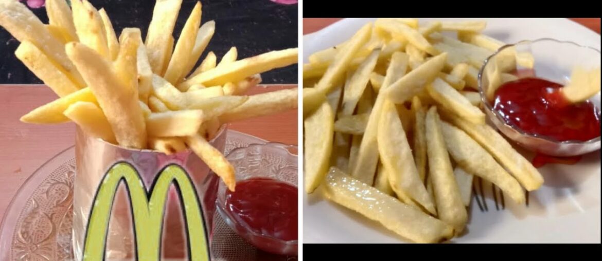 How to make Crispy French Fries||French Fries Recipe||Homemade French Fries| Snacks recipe