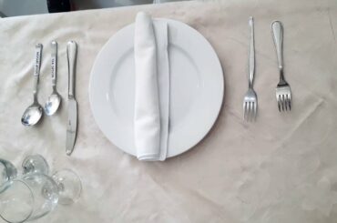 Informal French Table Setup