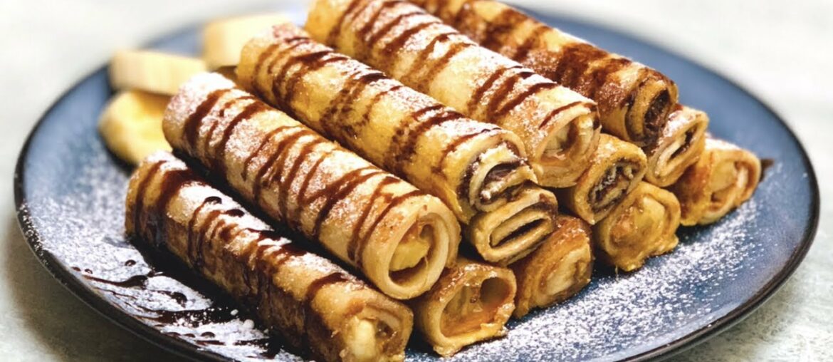French Toast Roll Ups | French Toast Roll Ups Recipe | French Toast Roll-Ups recipe | kids favorite