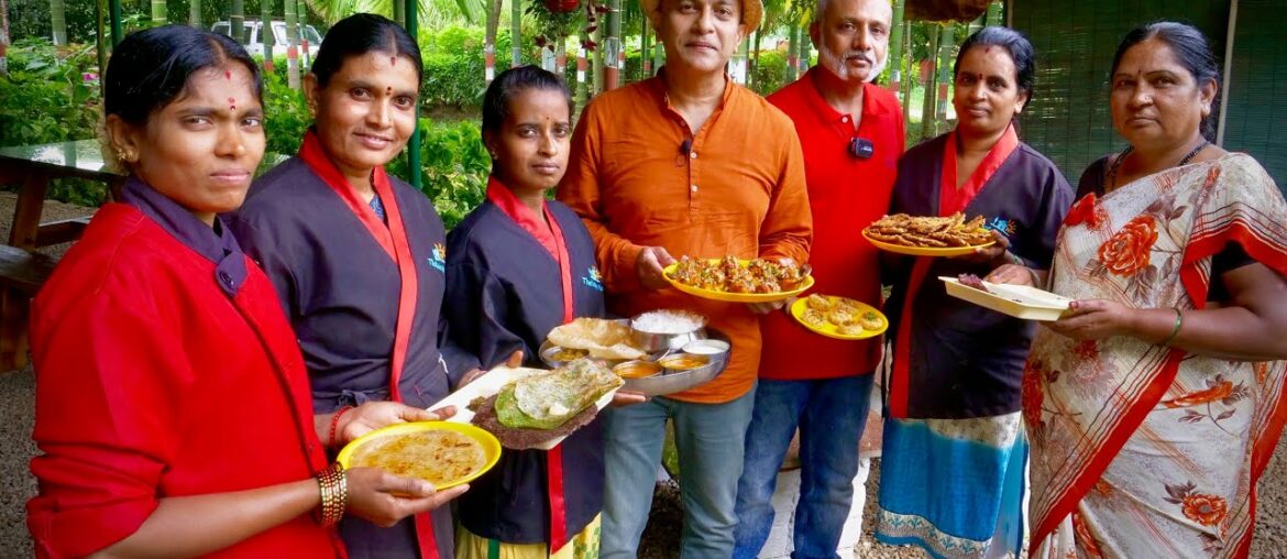 Tasty, Traditional Fare Served By VILLAGE HOUSEWIVES | THOTADA MANE | FARM DINING At Srirangapatna Tasty, Traditional Fare Served By VILLAGE HOUSEWIVES | THOTADA MANE | FARM DINING At Srirangapatna