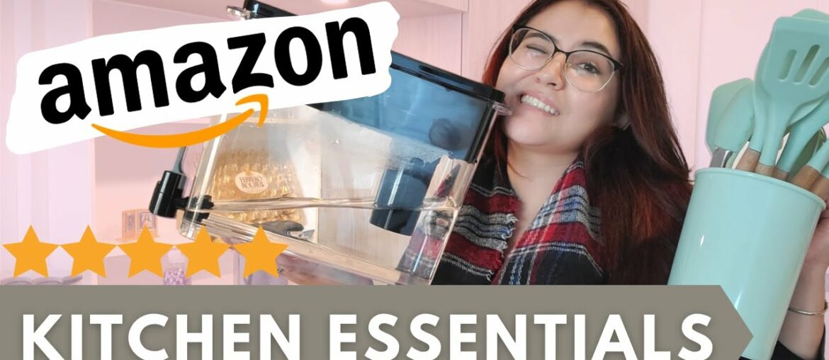 Amazon Kitchen Must Haves For Your First Apartment | Favourite Amazon Canada Essentials *4 stars +*