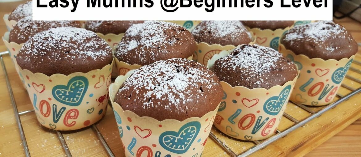 Easy French Chocolate Muffins Beginners Level | Simple Quick Recipe Easy French Chocolate Muffins Beginners Level | Simple Quick Recipe