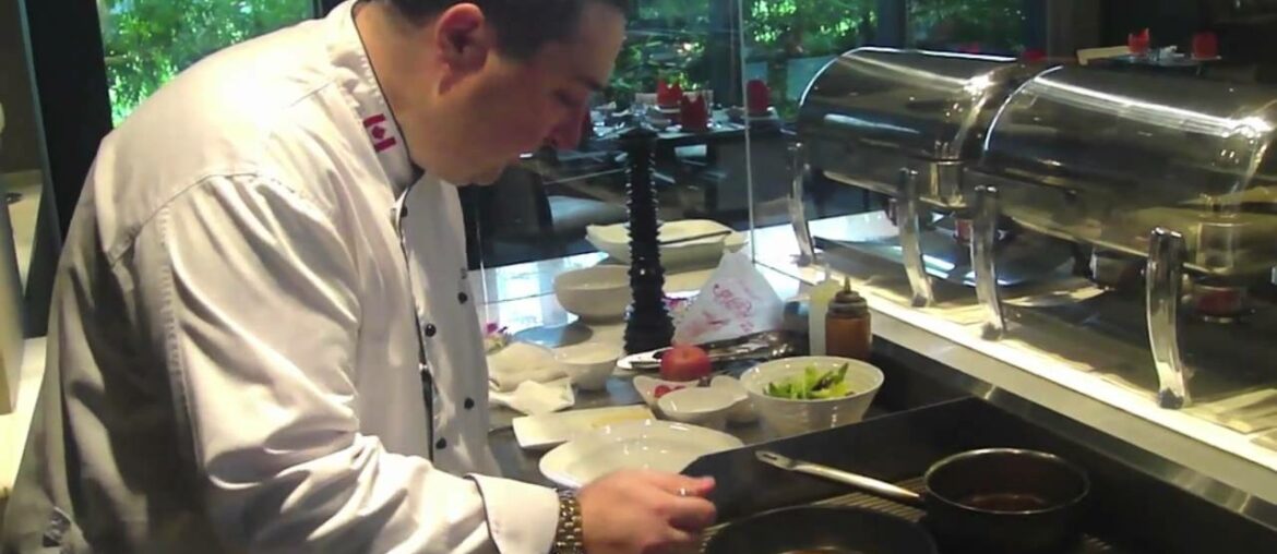 cooking French "Pan Seared Goose Liver with Caramelized Apples Recipe