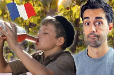 Les enfants français boivent-ils du vin ?