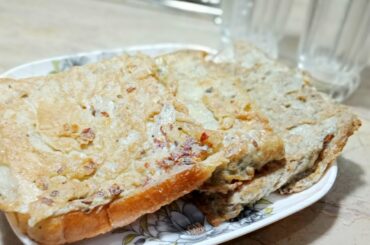 2 Minutes Breakfast | Egg Toast | #Easy #Breakfast Recipe | Omelette Toast | #French Toast