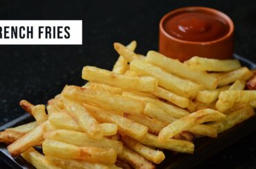 Crispiest Fries in the Easiest way!! French Fries Recipe link 👇🏻