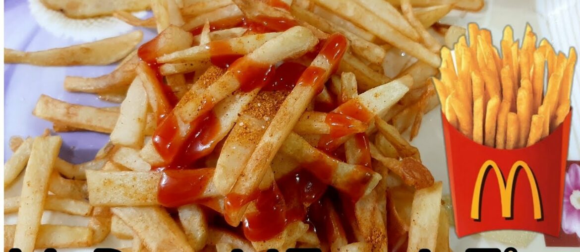 How to Make Crispy French Fries | Restaurant Style MCDONALD Fries | Quick French Fries Recipe| KSS How to Make Crispy French Fries | Restaurant Style MCDONALD Fries | Quick French Fries Recipe| KSS