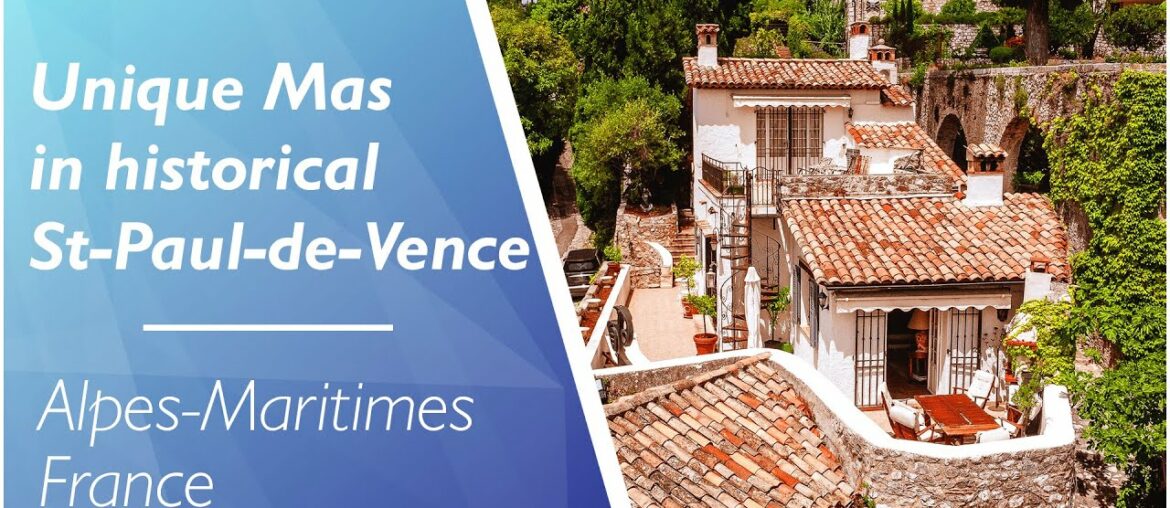 EXCLUSIVE - Unique Provencal Mas for sale in historical Saint Paul de Vence - Ref.: 111520MLE06