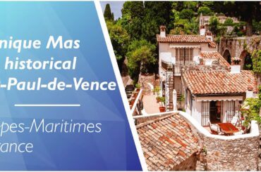 EXCLUSIVE - Unique Provencal Mas for sale in historical Saint Paul de Vence - Ref.: 111520MLE06