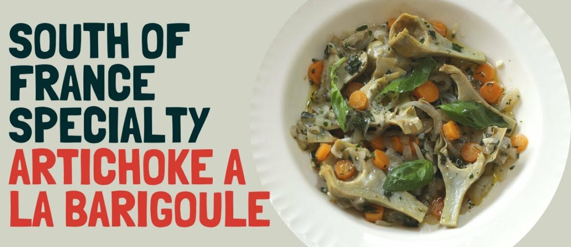 Artichauts a la Barigoule a vegetarian specialty from the south of France