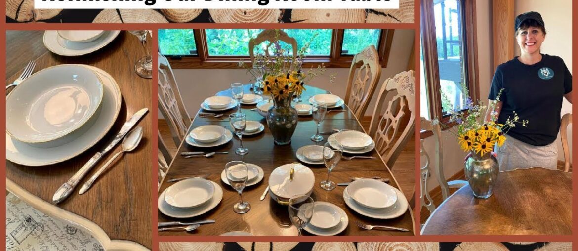 Our Country French Dining Table Gets Edgy