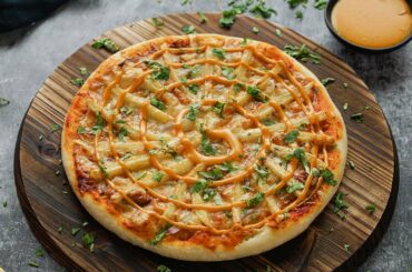 French Fries Pizza Recipe By SooperChef