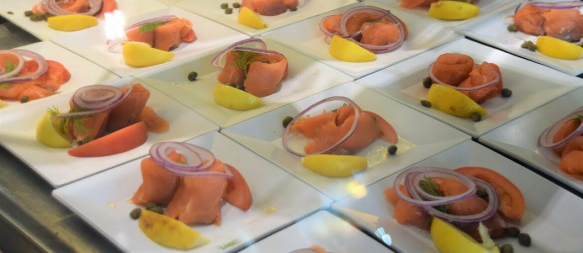 Holland America Food – Breakfast at Lido Buffet & Main Dining Room of MS Eurodam (4K) Holland America Food - Breakfast at Lido Buffet & Main Dining Room of MS Eurodam (4K)