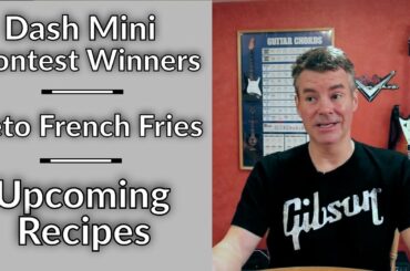 Video Podcast #36 - Contest Winners, Keto French Fries, Upcoming Recipes