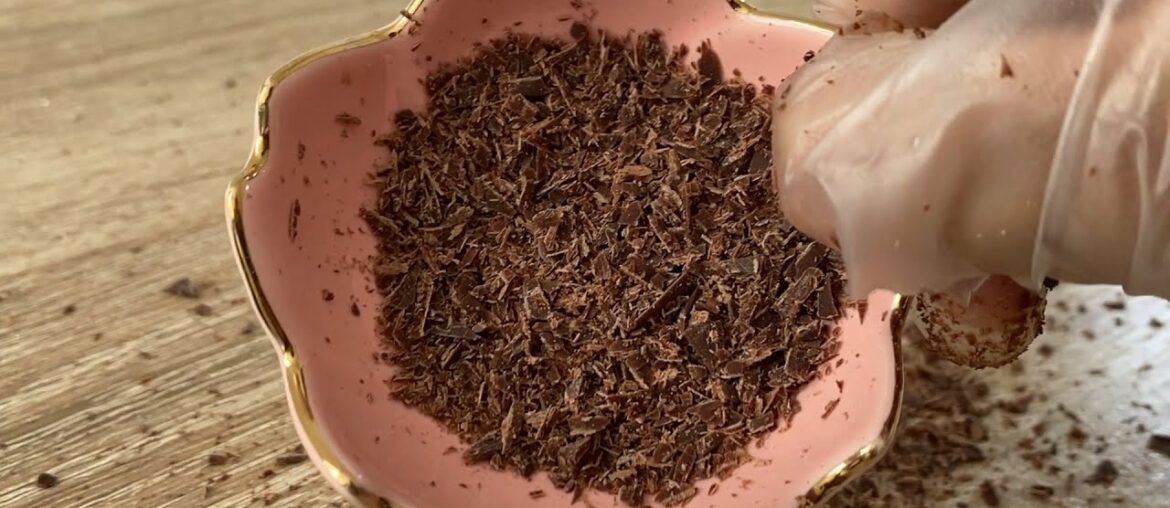 Chocolate Shavings | Copeaux de Chocolat | Recipe in French, Tamil & English | Trending Recipes