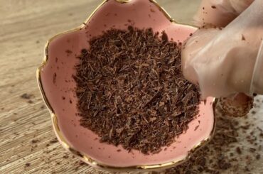 Chocolate Shavings | Copeaux de Chocolat | Recipe in French, Tamil & English | Trending Recipes