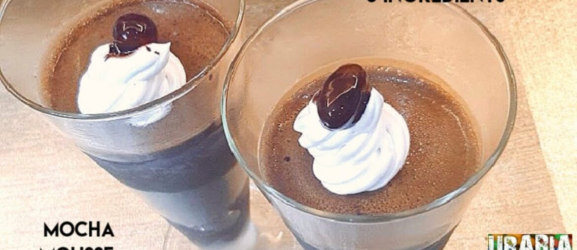 Chocolate Mocha Mousse Recipe (French) I Luxury french chocolate mousse recipe