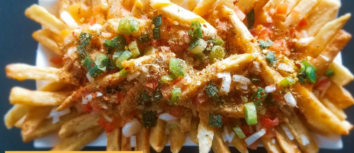 Homemade French Fries Recipe In Hindi | How To Make French Fries | Crispy Potato Cheese French Fries