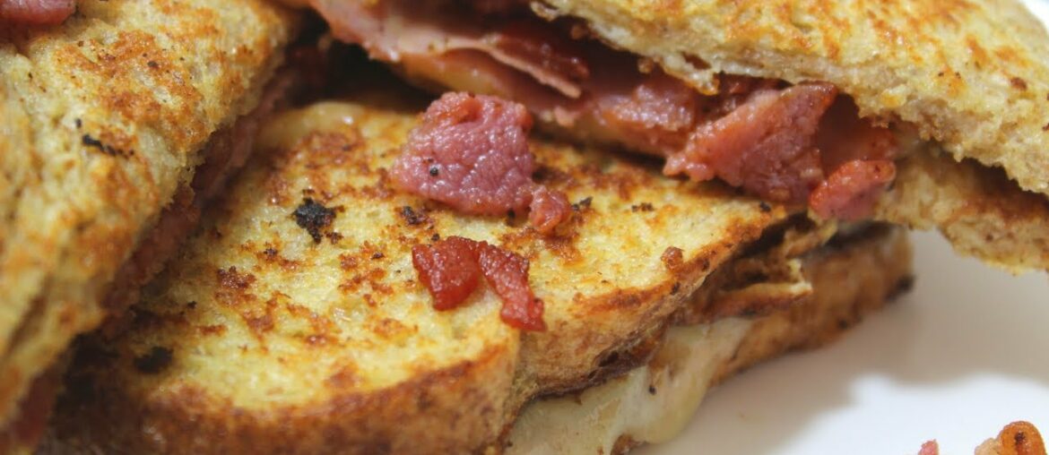 Cheesy Bacon French Toast | Bacon recipes | Quick & Easy Breakfast Recipes