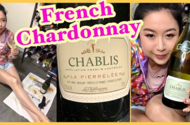 La Chablisienne Chablis 2016 - French Chardonnay, White Wine Tasting in Pantyhose