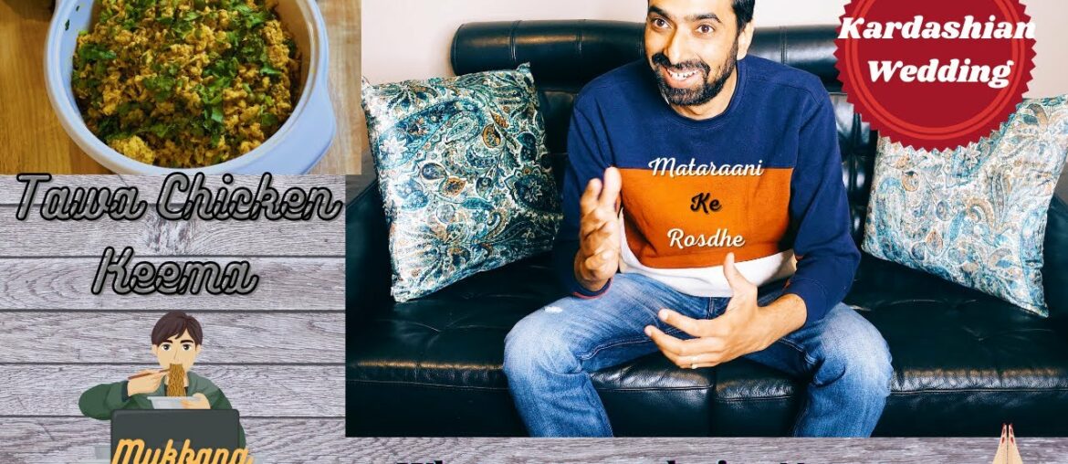 Tawa Chicken Keema | Chicken Recipe | DesiFood | Experimental Cooking | Eating Show | Madness