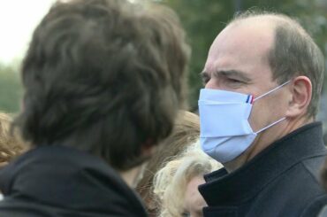 French Prime minister in crowd to pay tribute to decapitated teacher | AFP