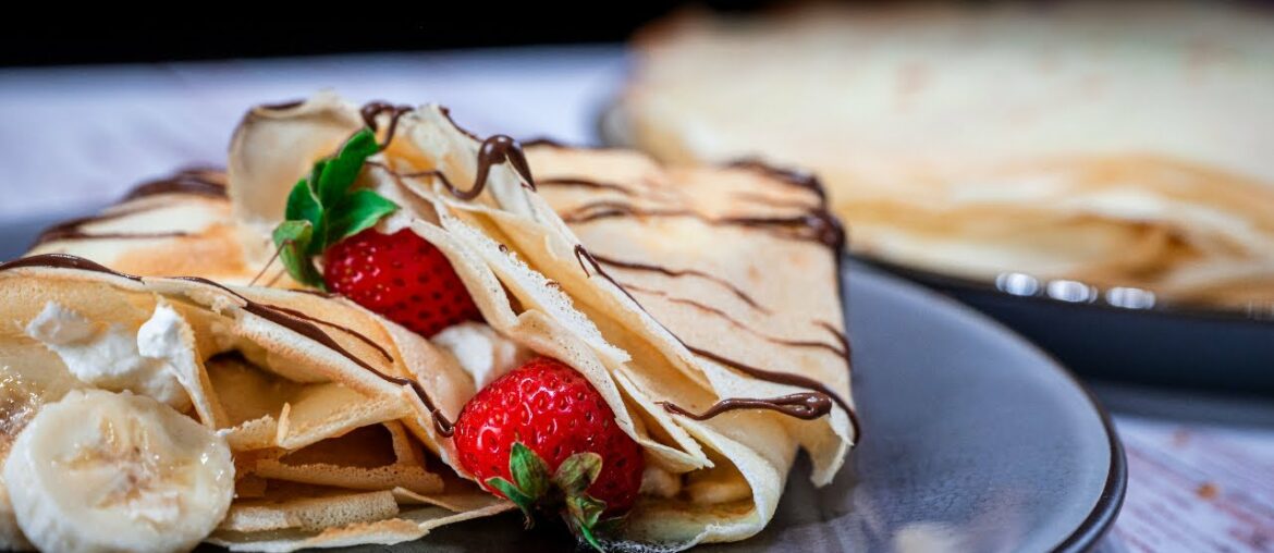 How To Make Crêpe - Easy French Recipe With Secret Ingredient