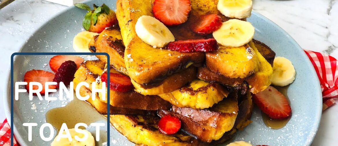 HOW TO MAKE FRENCH TOAST. Classic easy & quick recipe with a twist.   #frenchtoast