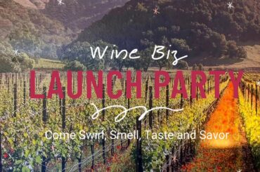 Luxury wine brand ambassador party invite