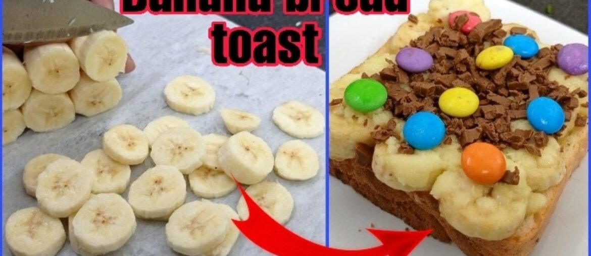 Banana Bread Toast Recipe | Cheese Bread Toast Sandwich | Breakfast Recipe | Banana French Toast