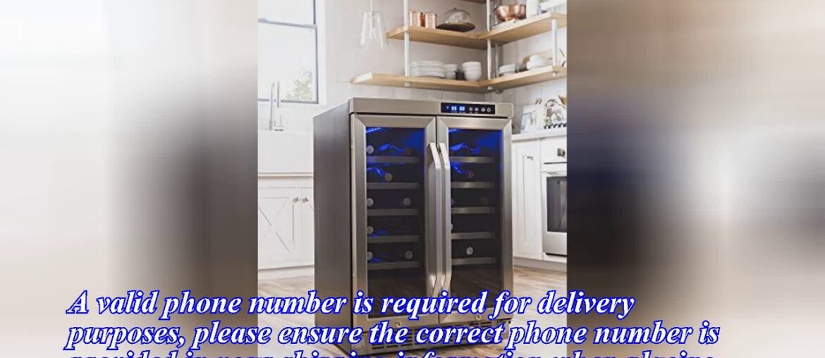 Review: Edgestar 36 Bottle Built-in Dual Zone French Door Wine Cooler -Black/stainless Steel
