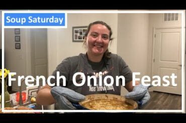 How to make THE BEST French Onion+Slow Roast Chicken|Soup Saturday| Never Board of Cooking