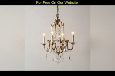 Top Vintage gold large pendant lights french country living room hanging light american foyer hall